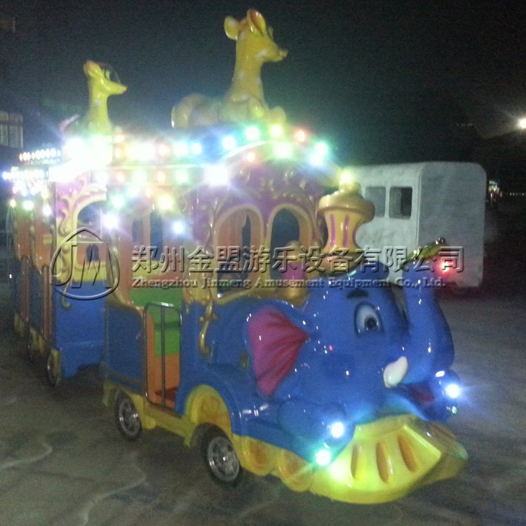 大象海洋無軌小火車