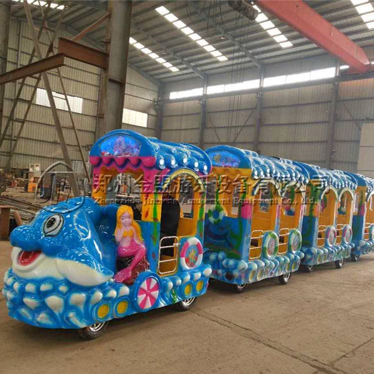 大象海洋無軌小火車